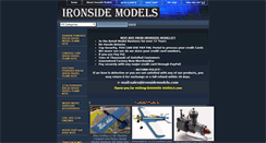 Desktop Screenshot of ironsidemodels.com